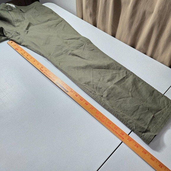 Flylow Mens Canvas Pants Size Large Green Chino Hiking Outdoor Adventurewear - Picture 12 of 14